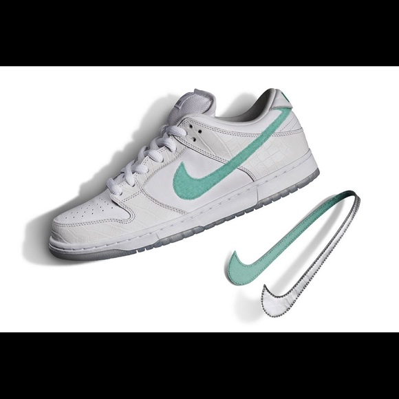 Nike SB Dunk Low Diamond Supply Co White Diamond - Picture 5 of 8